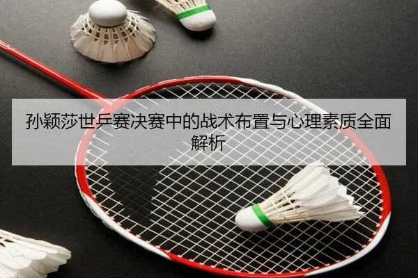 孙颖莎世乒赛决赛中的战术布置与心理素质全面解析